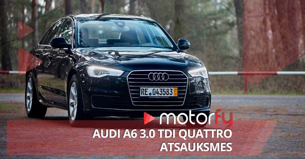 Audi a6 3.0 tdi quattro atsauksmes bilde audi a6 3.0 tdi quattro atsauksmes