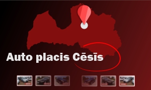auto placis Cēsīs auto iegāde